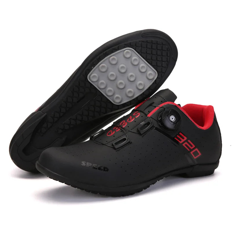 Men's Cycling Shoes Road Cycling Sports Shoes Women's MTB Racing Competition Self-Locking Cycling Shoes SPD Cleats Cycling Shoes
