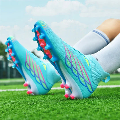 2026 New Superfly FG Football Boots Outdoor Soccer Cleats Black Shoes Soft Sport Professional Breathable Comfortable Boots