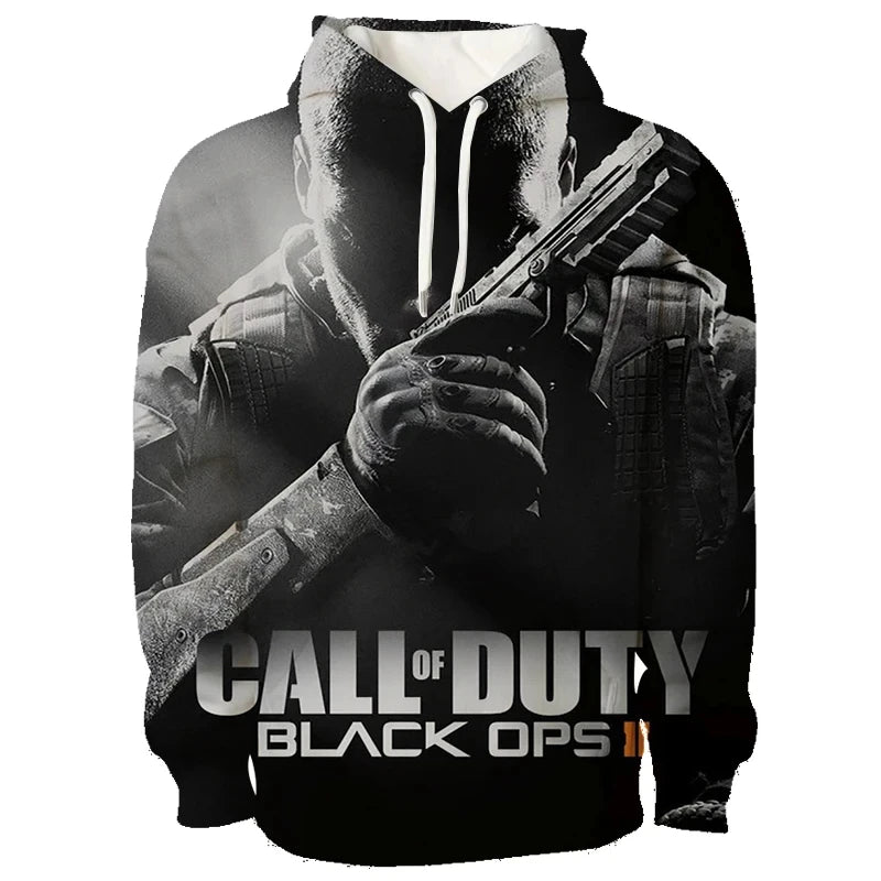 Pop Game Call Of Duty Warzone 3D Printed Hoodie Men's And Women's Hooded Pullover Trendy Streetwear Youth Sweatshirt Clothing