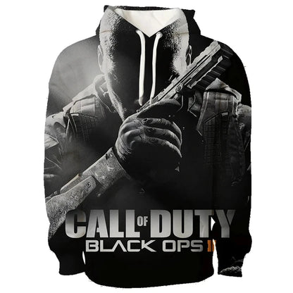 Pop Game Call Of Duty Warzone 3D Printed Hoodie Men's And Women's Hooded Pullover Trendy Streetwear Youth Sweatshirt Clothing