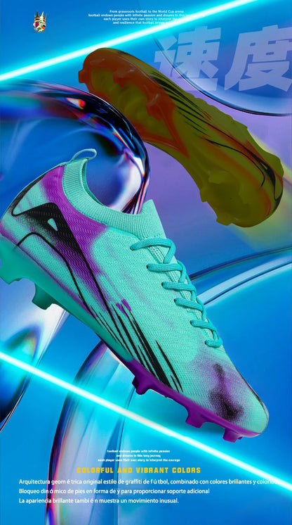 New Man Soccer Shoes Society Professional Grass Training Original Futsal Sneaker Cleats Indoor Non Slip Football Field Boots2025