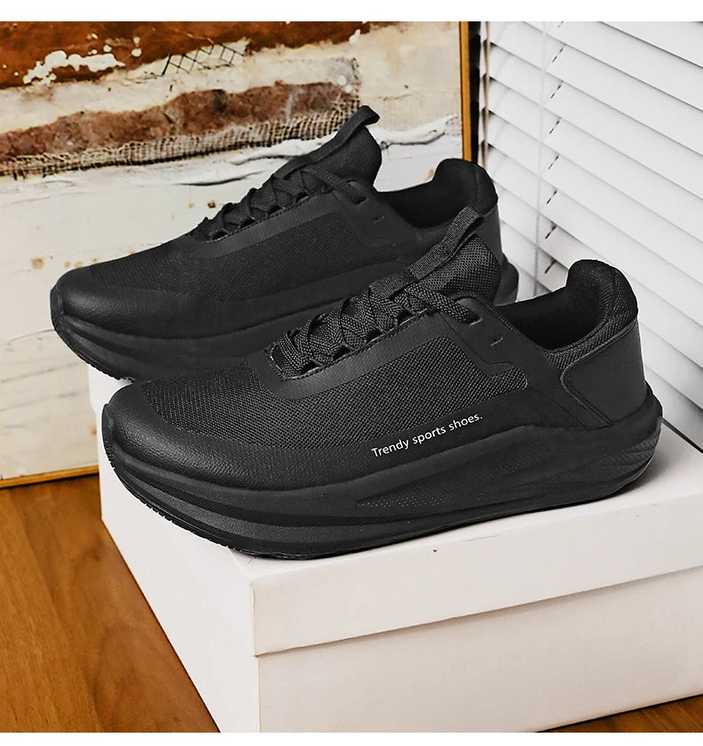 Men Running Shoes Marathon Specialty Sports Breathable Lightweight Women's Comfortable Non-slip Leisure Sneakers Plus Size 38-46