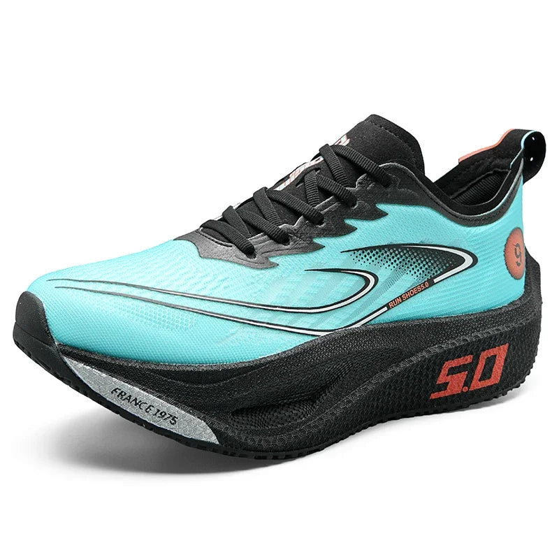 Unisex 2025 Laufschuhe mit Vollcarbonplatte – professionelle Marathon-Rennschuhe, leicht, federnd gedämpft und atmungsaktiv