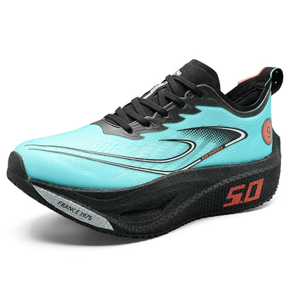 Unisex 2025 Laufschuhe mit Vollcarbonplatte – professionelle Marathon-Rennschuhe, leicht, federnd gedämpft und atmungsaktiv