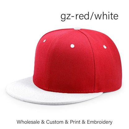 SLECKTON Custom Logo Hats High-quality Hiphop Snapback Caps Letter Embroidery Brand Design Trucker Cap Wholesale Hat Adult