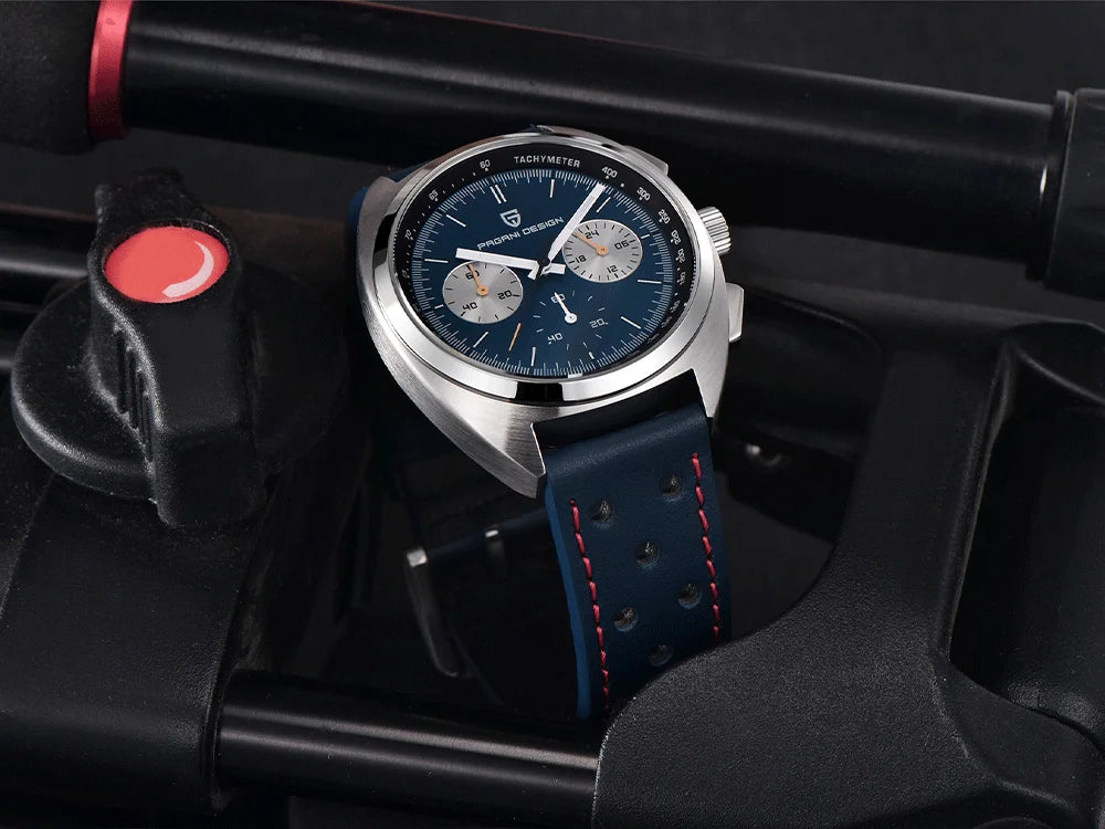 Pagani Design 2026 Fashion Men's Quartz Watch Top Brand Luxury Sapphire VK63 Men's Chronograph All-Steel Diving Relógios Masculino