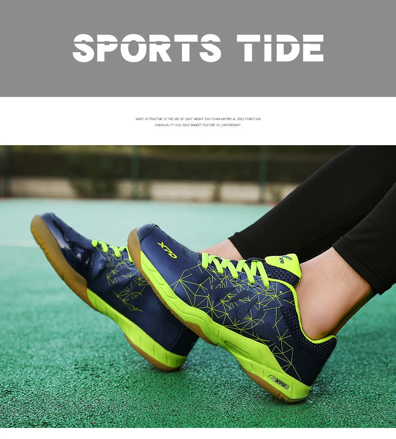 Men's Badminton Shoes Professional Sneakers Competition Non-Slip Volleyball Shoes Indoor High Quality Wear-Resistant Training Shoes