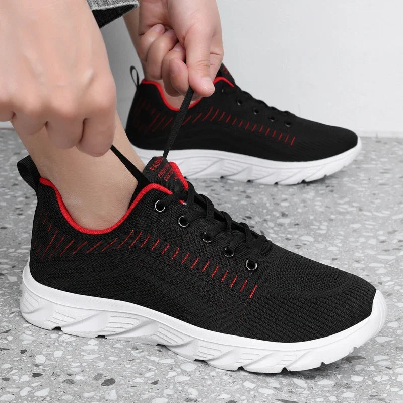 Laufschuhe Herren Sneaker Modische leichte Turnschuhe Atmungsaktive Wanderschuhe Bequeme Sportschuhe für Herren