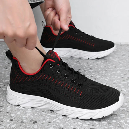 Laufschuhe Herren Sneaker Modische leichte Turnschuhe Atmungsaktive Wanderschuhe Bequeme Sportschuhe für Herren