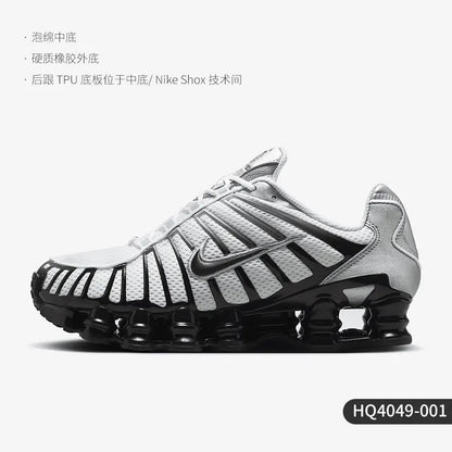Nike genuine Shox TL women's outdoor fashionable thick sole cushioned running shoes HQ4049-001