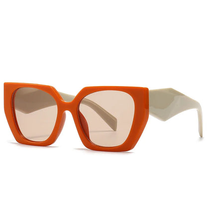 New Retro Designer Oversized Square Sunglasses For Women Men Luxury Brand Fashion Sun Glasses Ins Trending Ladies Shades UV400
