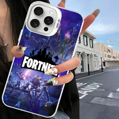 Klassische Gaming-Hülle Hot Fortnites für Xiaomi Redmi Note 7 8 9 9S 10 11 12 13 14 15 Pro Plus 4G 5G, stoßfestes mattes Back Cover