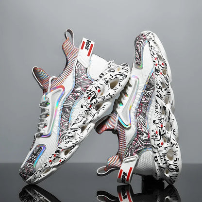 chaussure Hommes chaussures baskets hommes hommes chaussures décontractées tenis chaussures de luxe formateur course blanc cassé chaussures mode mocassins chaussures de course pour hommes