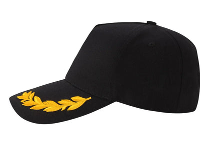 Customized logo printed men's baseball cap casual cap wheat ear men's solid color snap cap sports cap women's baseball cap