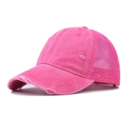 Distressed Baseball Cap Dad Hats for Men Women Vintage Washed Cotton soft crown Hat Adjustable Low Profile Unisex Style Headwear