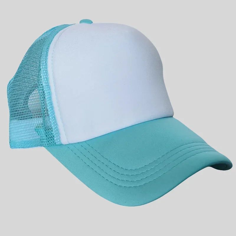 Personalized Logo Trucker Hats Men Women Foam Mesh Hats Sports Team Baseball Caps Custom Logo Sun Hat Snapback Adult Gorras Caps
