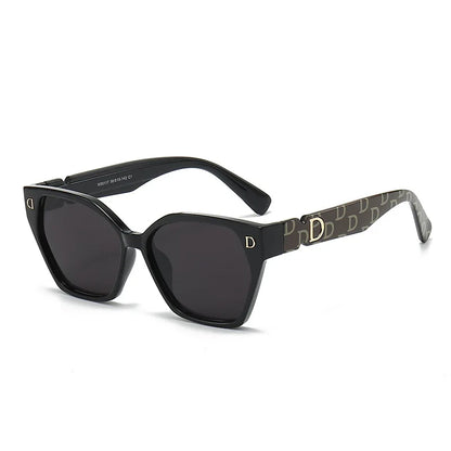 New Luxury D Brand Glamour Sunglasses For Women And Men Stylish Cat Eye Designer Eyewear Classic Fashion Unisex Glasses UV400