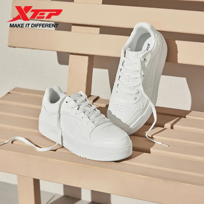 Xtep Skateboarding-Schuhe 2025 Sommer Leichte Sportschuhe mit dicker Sohle Low-Top-Sneaker im modischen Street-Style 875319310016