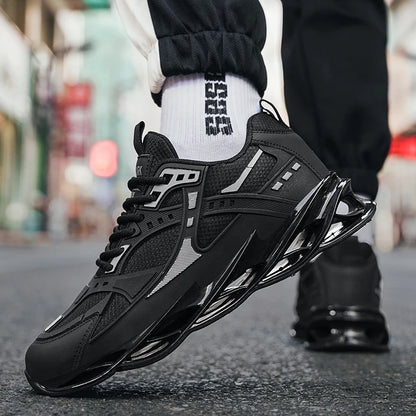 Ténis casuais para homem, ténis de luxo, ténis de corrida respiráveis, mocassins de moda para homem. Sapatos