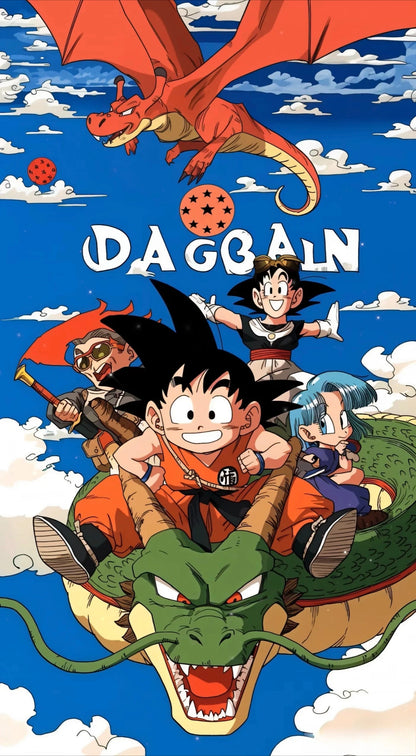 Plus Size Dragon Ball Anime Printed Men and Women T-shirt Casual Parent Child Top Fashion Street Wear Harajuku Style Y2K Summer