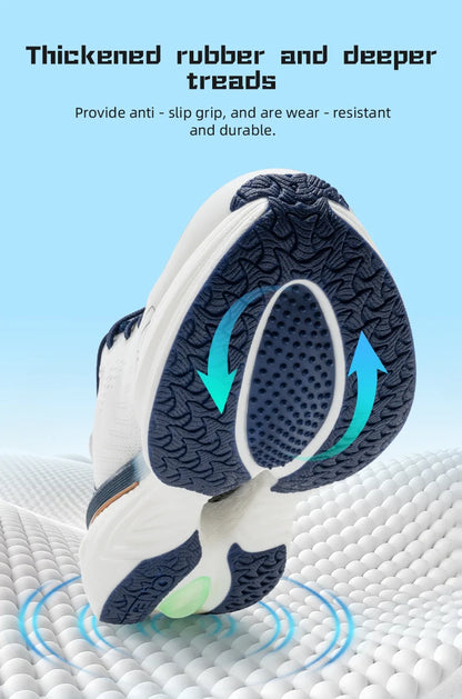 ONEMIX Nové běžecké boty s polstrováním pro ženy a muže, lehké, módní outdoorové tenisky, sportovní obuv na silnici, trénink, jogging, fitness