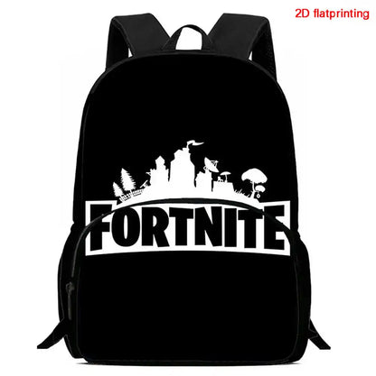 Kids School Backpack with Front Pocket, Light Weight Cartoon Fortnite Children Backpack For Age 6-9, Bags For Boys Girls