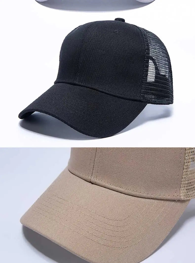 Wholesale Hat Baseball Caps Men's Casual Caps Women's Mesh Hats Unisex Hats Custom Logo Hat Embroidered Hats