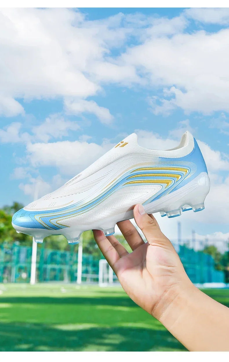 Nouvelles chaussures de football pour hommes TF/FG, modèle professionnel unisexe, très populaires, chaussures de futsal ultra-légères, chaussures de football de haute qualité, chaussures de sport pour femmes.