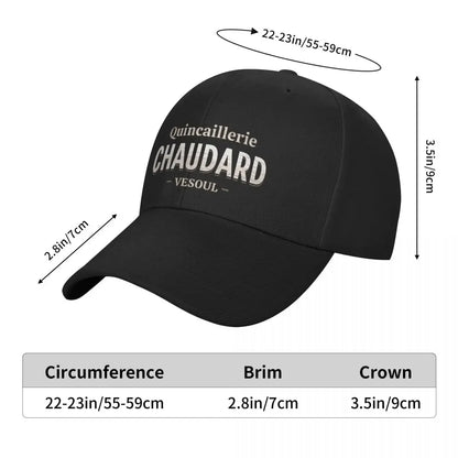 Chaudard Hardware The 7th Company cult film Men Baseball Cap fun hats Hat Luxury Brand Bobble Hat Golf Women Men's