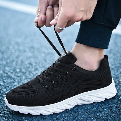 Laufschuhe Herren Sneaker Modische leichte Turnschuhe Atmungsaktive Wanderschuhe Bequeme Sportschuhe für Herren