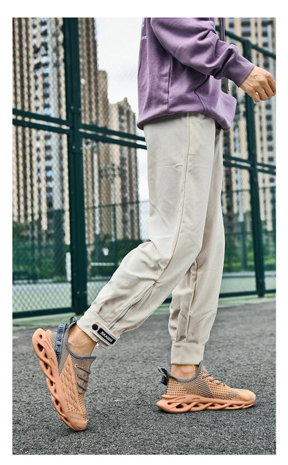 Chaussure Homme Chaussures de course respirantes pour hommes, baskets décontractées pour hommes, chaussures de tennis pour hommes, entraîneur de course, mocassins à la mode, luxe