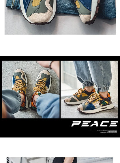 Men's casual sports outdoor hiking trendy fashion street comfortable
