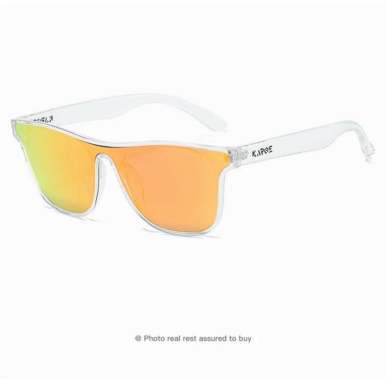 KAROS Polarized Sunglasses For Men Women Square Oversized Anti Glare Driving Eyewear Mirror Sun Glasses Women UV400 Goggles YZ20