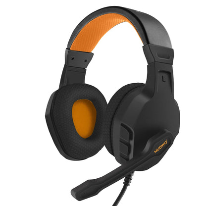 Casque de jeu filaire NUBWO U3, circum-auriculaire, avec micro pour PC, PS4, PS5, Xbox, Mac, Switch, léger, avec commandes intégrées, casque stéréo professionnel