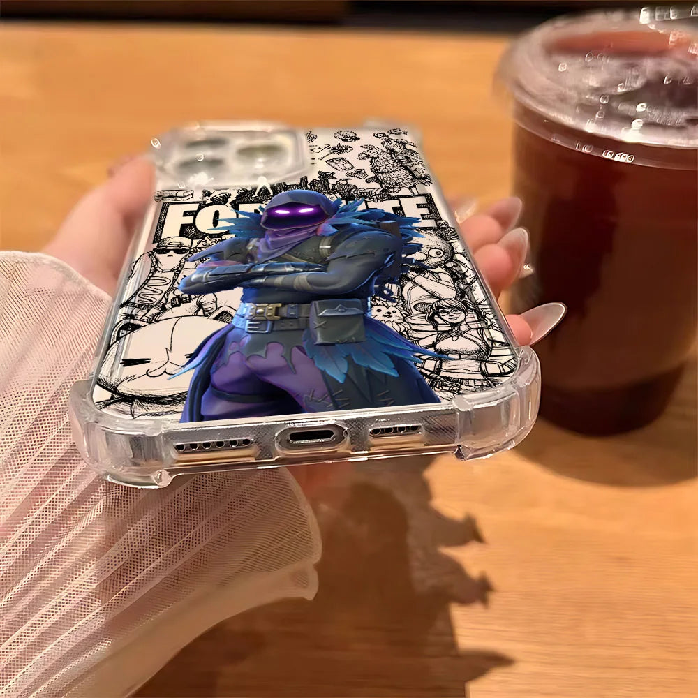 Fortnite Gaming-Handyhülle für Samsung A37 A57 A17 A07 A06 A56 A26 A33 A54 A51 A13 A73 A55 A53 A36 A35 A34 A25 A24 A23 A16 4G 5G