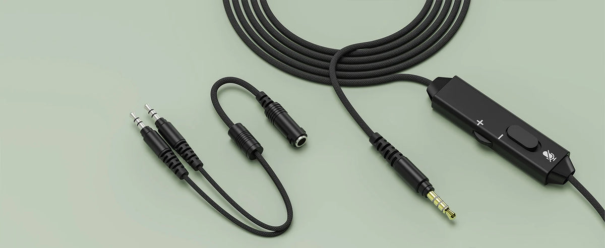 Casque de jeu BINNUNE avec micro pour PS4 PS5 Xbox Series X | S Xbox One PC Switch Casque de jeu filaire pour Playstation 5 Xbox 1