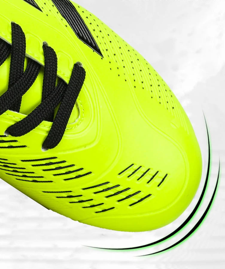 Neue Fußballschuhe für Herren und Damen, Hallen- und Outdoor-Sportschuhe mit langen Stollen und Multinocken für das Fußballtraining auf Matten