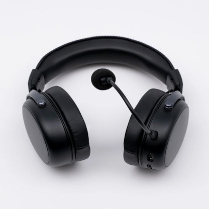 Cuffie gaming AKKO Verge S9 con microfono – Driver da 53mm, Bluetooth wireless quad-mode 5.3, audio surround 7.1, cuffie gaming professionali per FPS