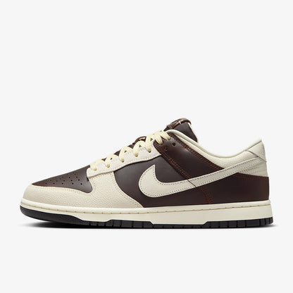 Nike Authentic Dunk Low Herren-Sneaker aus strapazierfähigem klassischem Leder, atmungsaktiv, IH7333-200