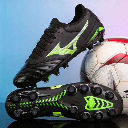 Chaussures de football pour hommes, chaussures de football d'intérieur pour adultes, crampons de football antidérapants, crampons de sport ultralégers pour matchs, crampons de futsal, crampons d'entraînement sur gazon, cr