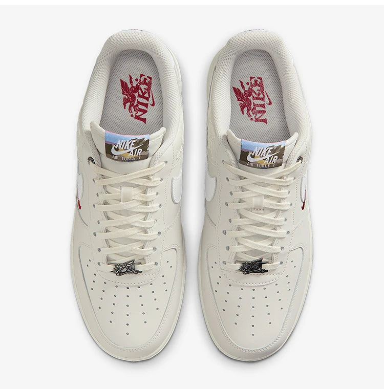 Nike genuine Air Force 1 Scarpe casual basse da uomo ammortizzate con cuscino d’aria IQ1119-011