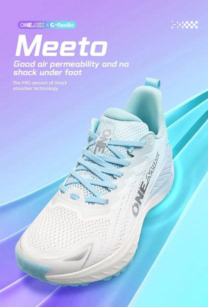 ONEMIX lässige Laufschuhe, atmungsaktive Sommer-Joggingschuhe für Herren, leichte Damen-Fitnessschuhe, Outdoor-Sportschuhe für Männer mit Dämpfung