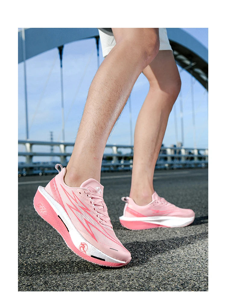 Scarpe da running 5.0 MIX con piastra in carbonio per uomo e donna, sneakers da gara per maratona, stabili, reattive, ammortizzanti e da allenamento