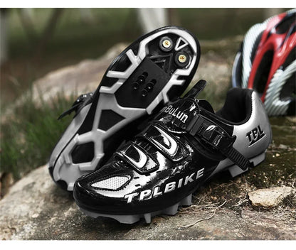 Unisex Cycling Sneakers Road Women Cycling Shoes Nonslip Men Mountain Bike Shoes Racing SPD Outdoor Zapatillas Ciclismo Mtb