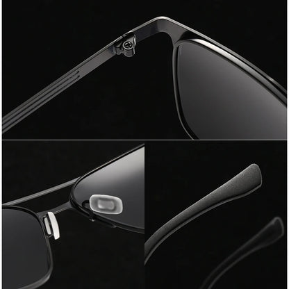 New Photochromic Polarized Sunglasses Man High Quality UV400 Sun Glasses Outdoor Driving Fishing Pilot Eyewear