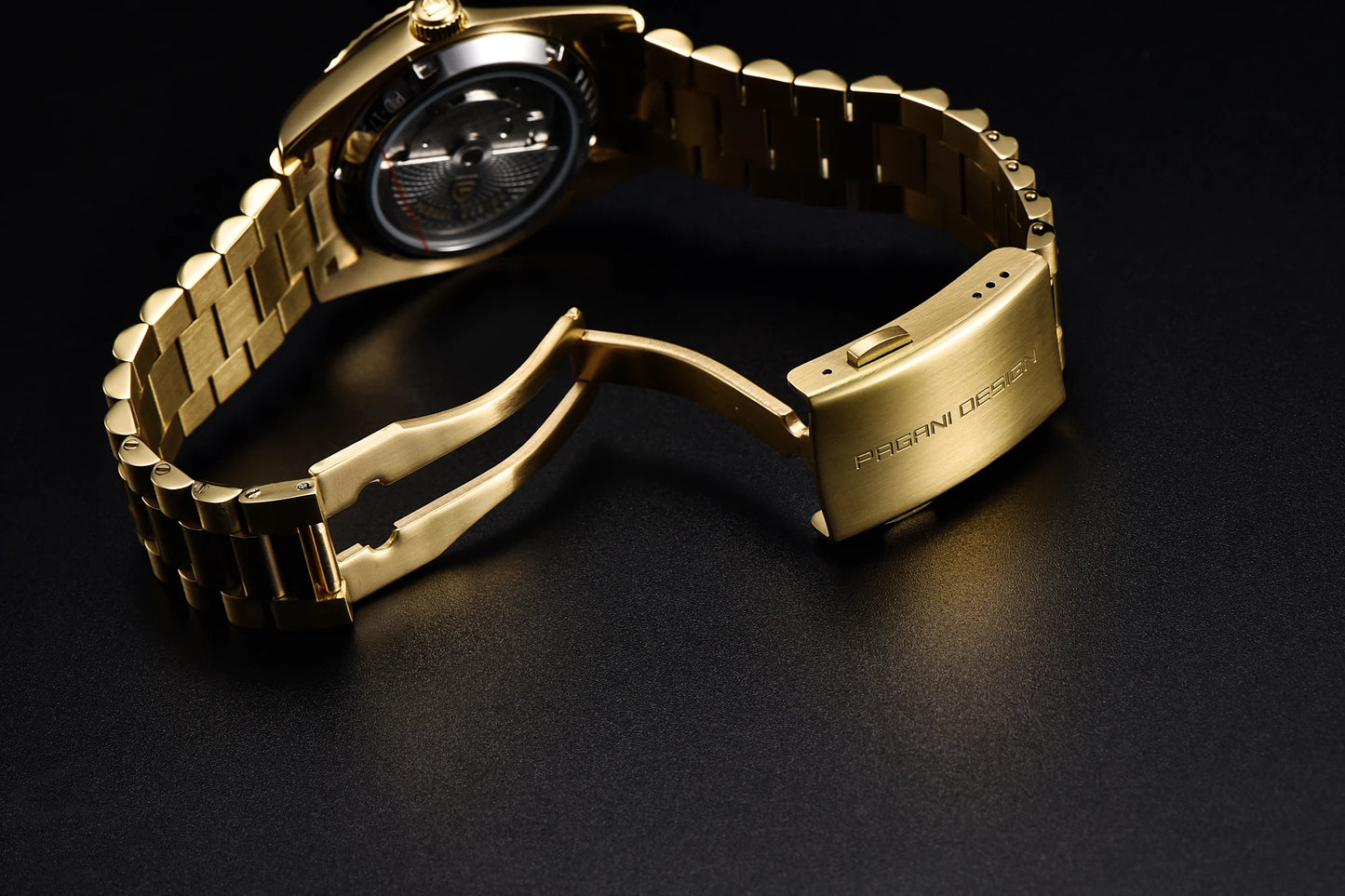 PAGANI DESIGN Men's Watches Green Luxury Automatic Watch For Men ST16 Mechanical Wristwatch Men For 2025 New Stainless Steel