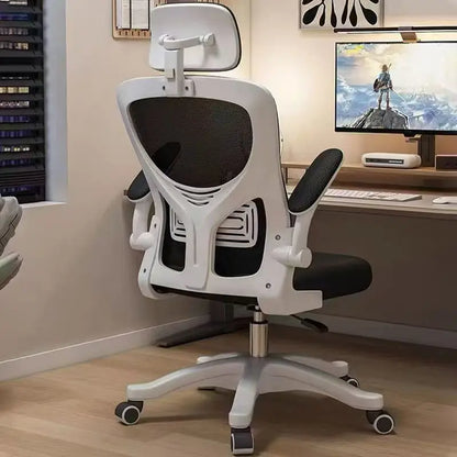 Chaise de diffusion en direct, chaise de bureau, chaise d'ordinateur, jeu, chaise confortable pour la maison avec dossier, chaise pivotante, chaise ergonomique