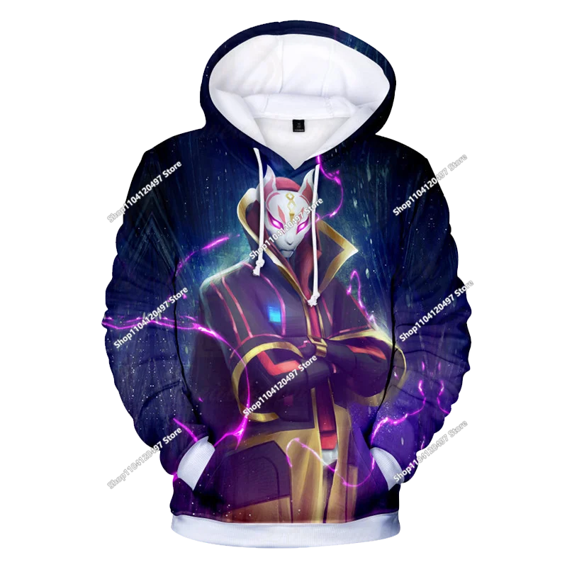 Hoodies für Jungen und Mädchen Fortnite Kinder-Pullover 3D-bedruckte Hoodies Battle Royale Herren-Hoodies Herbstmode Kinderbekleidung