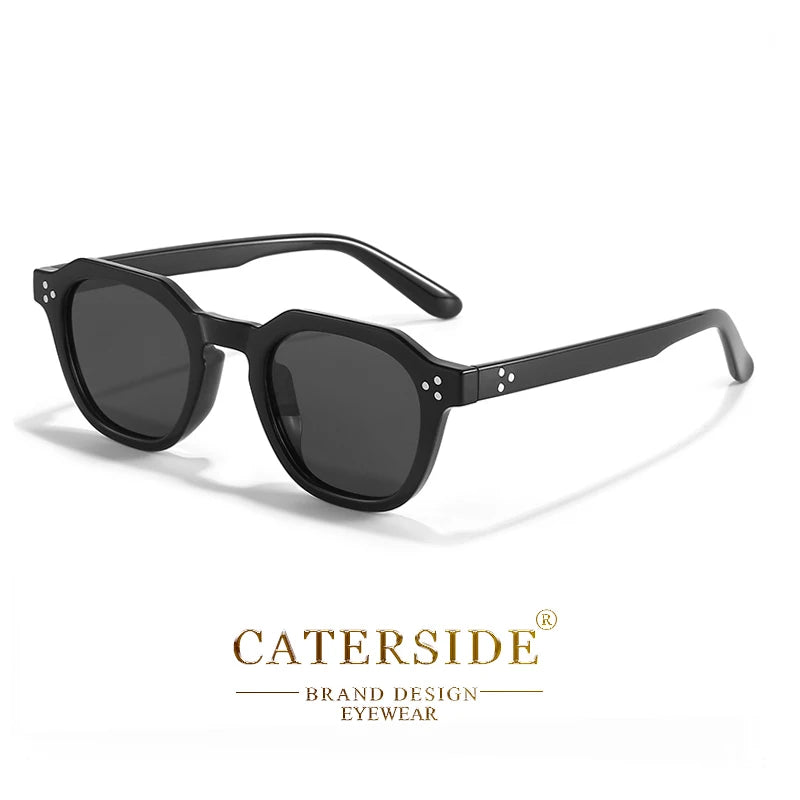 Caterside New Retro Polarized Men Sunglasses Square TR90 Frame Women Sun Glasses Outdoor Driving Fishing High Quality UV400 Gift
