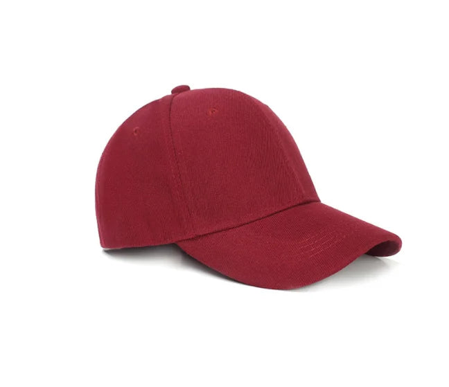 Colors Summer Autumn Fashion Soild Men Women Baseball Cap Adhesion Hat HipHop Adjustable Cool Sunhat Casquette Gorras Present
